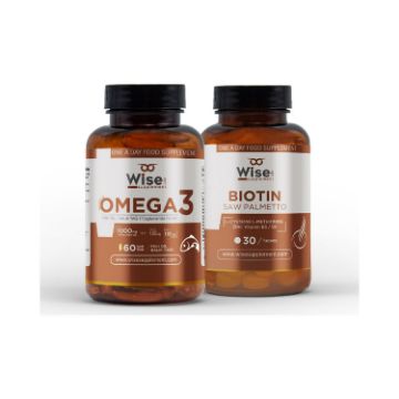 Picture of  Wiselab Omega 3 + Biotin