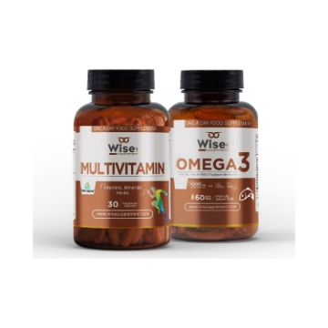 Picture of  Wiselab Multivitamin + Omega 3