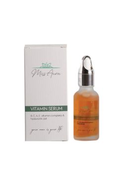 Vitamin Yüz Serum B, C, A, E Vitamin Complex & Hyaluronik Asit - 30 ml resmi